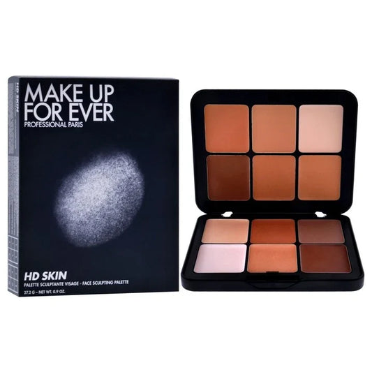 CSSV FILE HD Skin Sculpting Palette featuring multiple shades for contouring and highlighting in a sleek compact.