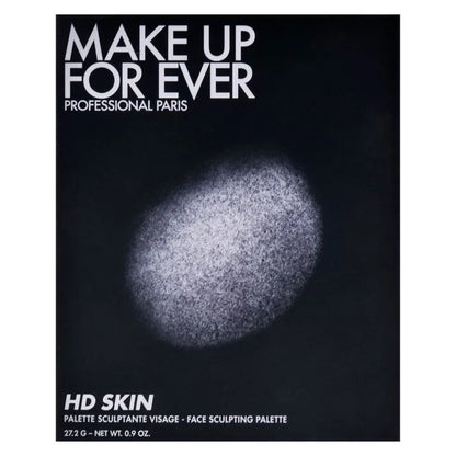 CSSV FILE HD Skin Sculpting Palette with six neutral shades for contouring and highlighting, displayed in a sleek compact.