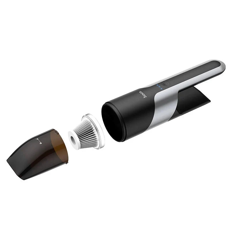 Hoco PH16 vacuum car cleaner by CSSV FILE, compact handheld device with nozzle for car interior cleaning.