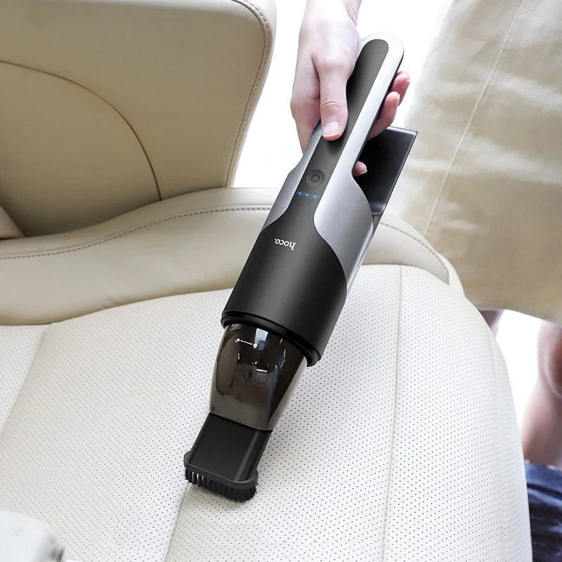 Hoco PH16 vacuum car cleaner by CSSV FILE shown with handheld design and charging port for efficient vehicle cleaning