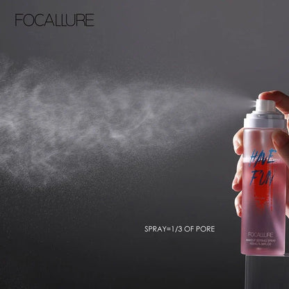 CSSV FILE long-lasting makeup mist spray in a clear bottle, designed to set makeup and prevent smudging for a flawless finish.